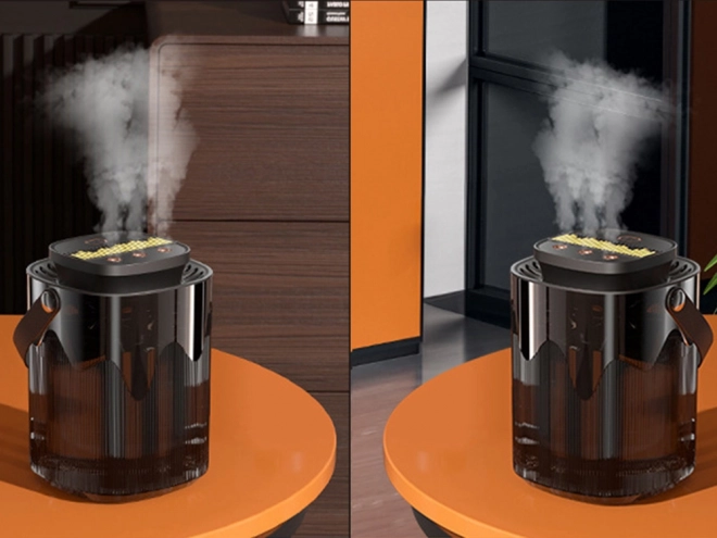 Humidificateur d'air avec aromathérapie et éclairage RGB USB