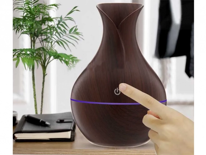 Diffuseur d'arôme moderne et humidificateur d'air avec éclairage RGB USB