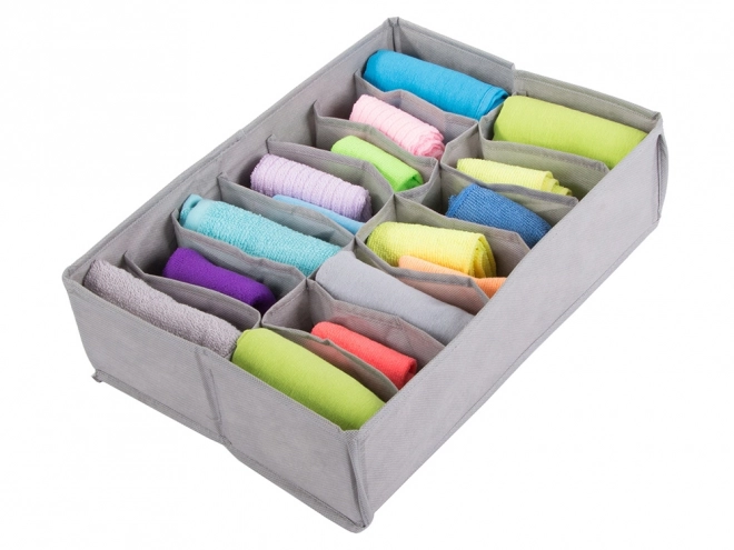 Organisateur textile pour sous-vêtements avec 14 compartiments