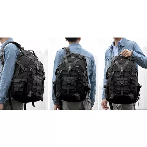 Sac à dos militaire/touristique Black Trizand 20534