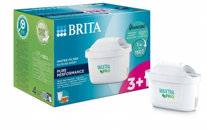 Cartouche de remplacement Maxtra PRO Pure Performance 3+1 pc.