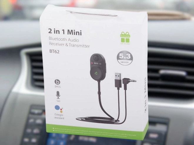 Adaptateur Bluetooth pour voiture avec renforcement des basses