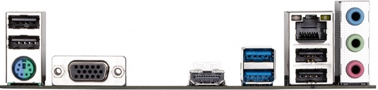 Connectique riche sur le panneau arrière