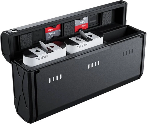 Rangement intelligent pour batteries et cartes