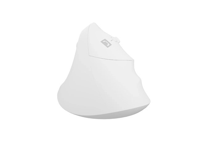 Souris verticale sans fil Crake 2 BT 5.2 + 2.4GHz blanche