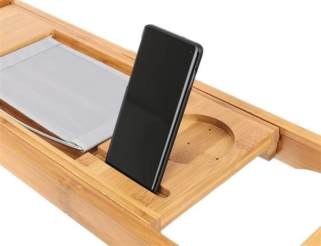 Étagère de baignoire ajustable