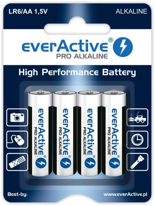 Piles alcalines AA 4 pcs