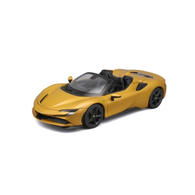 Bburago Ferrari SF90 Spider 1:18 - Jaune