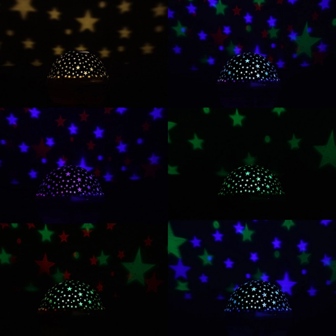 Lampe de nuit étoilée – Blanc