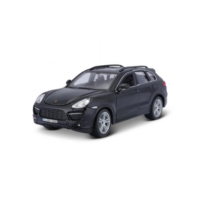 Modèle métallique Porsche Cayenne Turbo noir 1/24