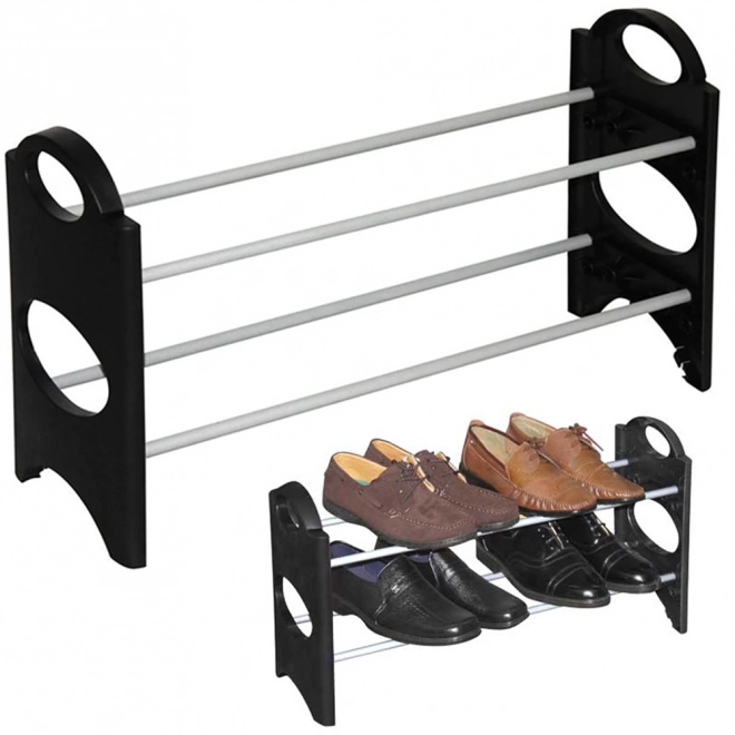 Support segmenté pour chaussures