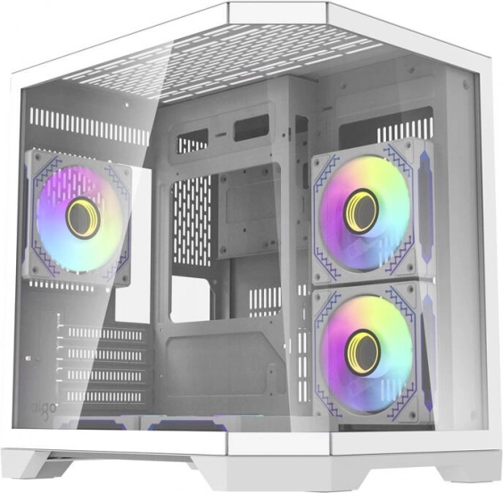 Boîtier PC Blanc Darkflash FT350 avec 5 ventilateurs aRGB