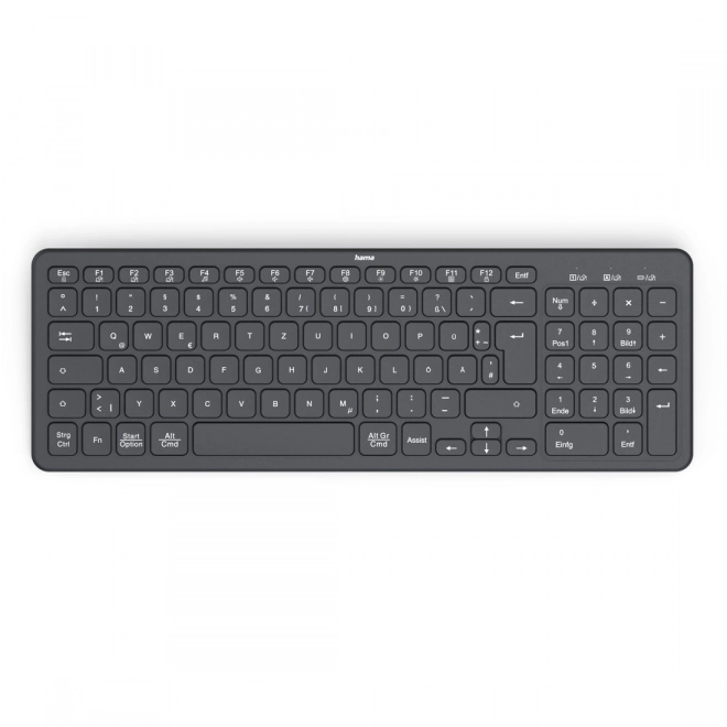 Clavier sans fil Hama WK-300 noir