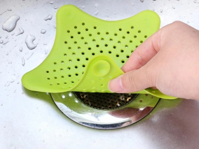 Passoire en silicone pour évier 4 pcs