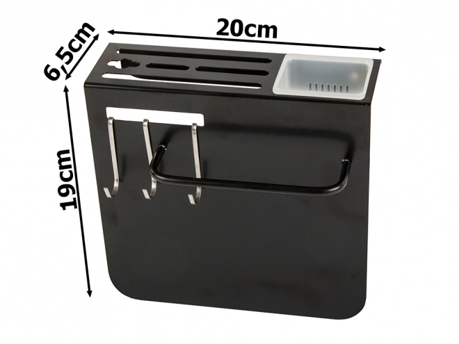 Organisateur de cuisine pour couteaux en métal