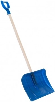 Pelle à neige pour enfants avec poignée en T 87 cm – Bleu