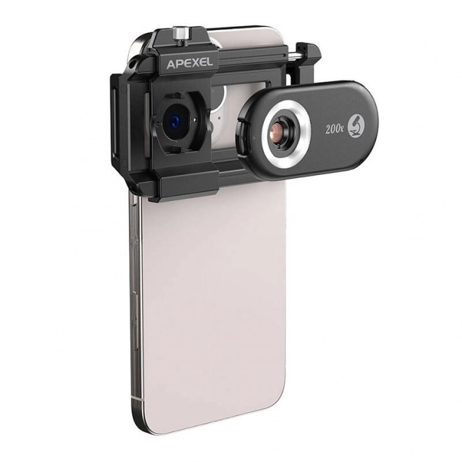 Objectif macro pour smartphones 200x Apexel