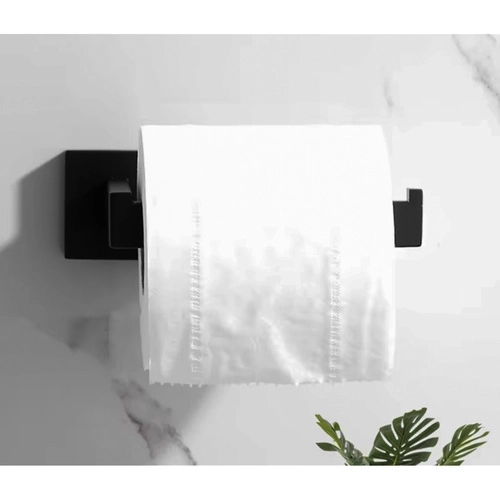 Support de papier toilette mural de style loft noir