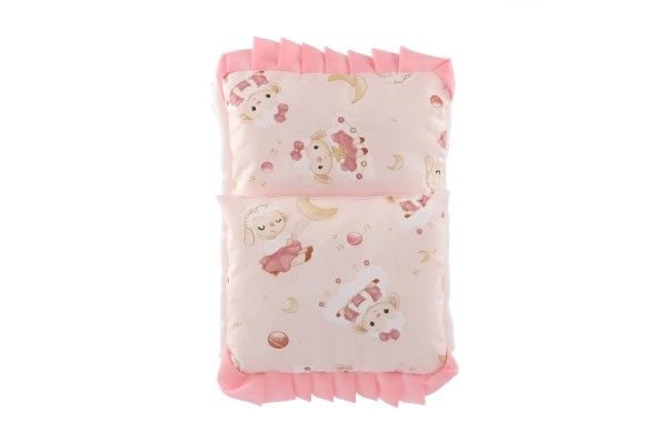 Oreiller avec coussin pour poupées