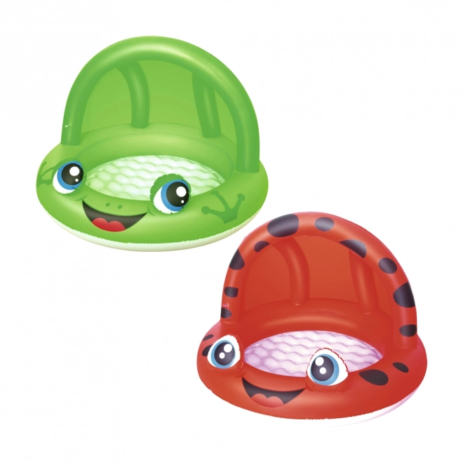 Piscine animal avec toit 97 x 66 cm