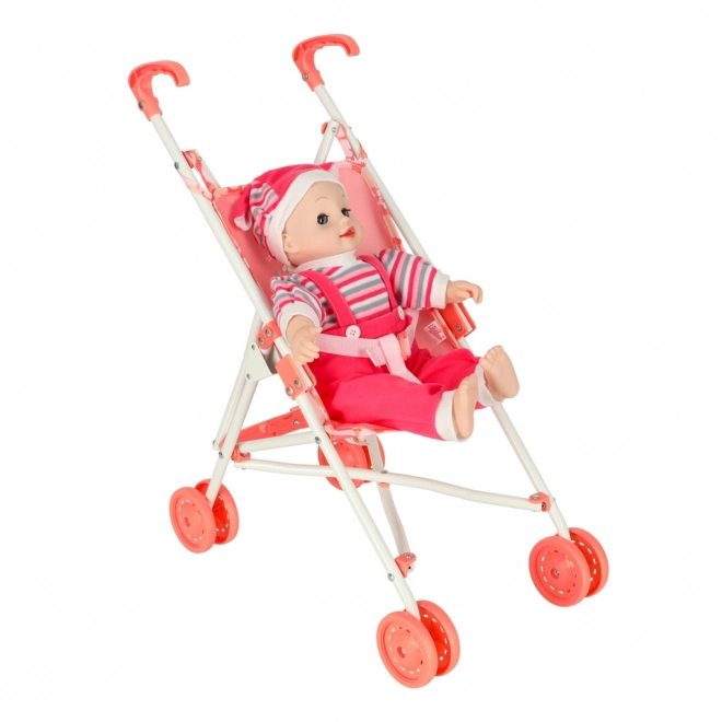 Poussette rose Baby Annabell