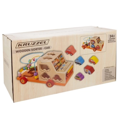 Armoire éducative en bois Kruzzel