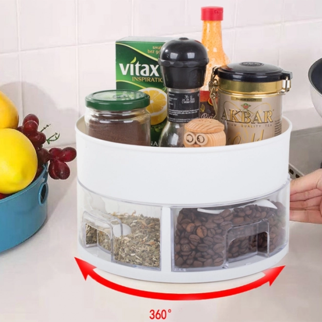 Socle rotatif 360° pour un accès rapide