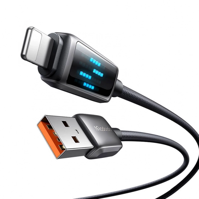 Câble USB-A vers Lightning Mcdodo avec affichage LED 1,2 m