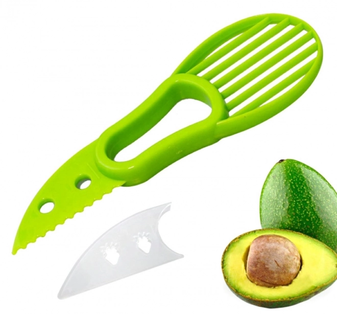 Trancheur et couteau à avocat 3 en 1