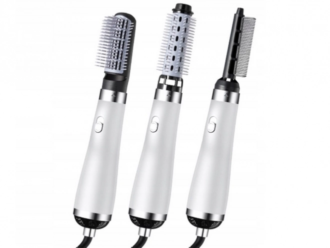 Brosse à cheveux multifonctionnelle 3-en-1 pour coiffer et lisser