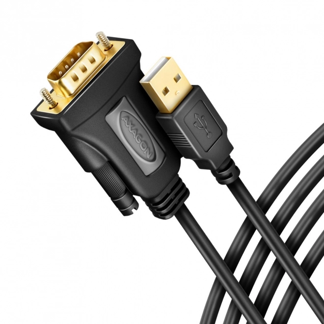 Adaptateur USB 2.0 vers RS-232 avec port série, câble 1,5m, puce FTDI