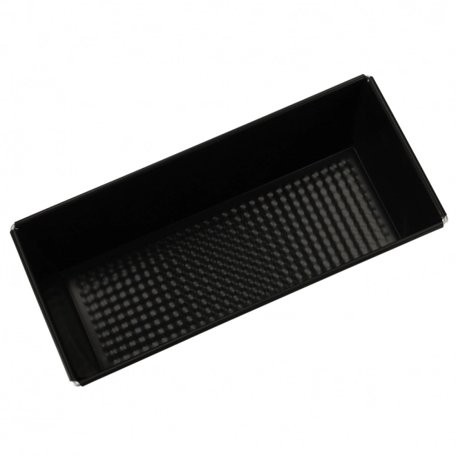 Plaque de cuisson universelle avec texture 25 cm x 11 cm x 7,5 cm noir