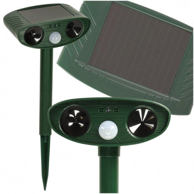 Répulsif ultrasonique solaire pour taupes, martres et rongeurs