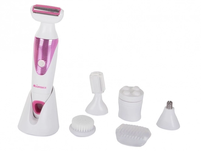 Épilateur et rasoir multifonctionnel pour femme 5 en 1 avec support sans fil