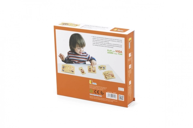 Puzzle en bois habillage
