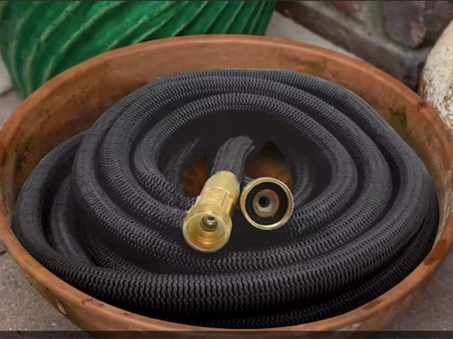 Tuyau de jardin extensible avec pulvérisateur multifonction 30 m