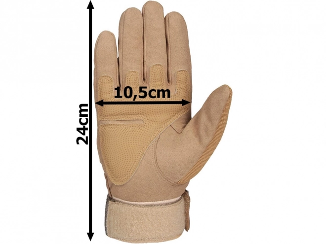Gants tactiques XL avec protection des articulations
