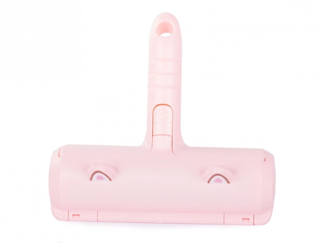 Rouleau rose pour enlever les poils