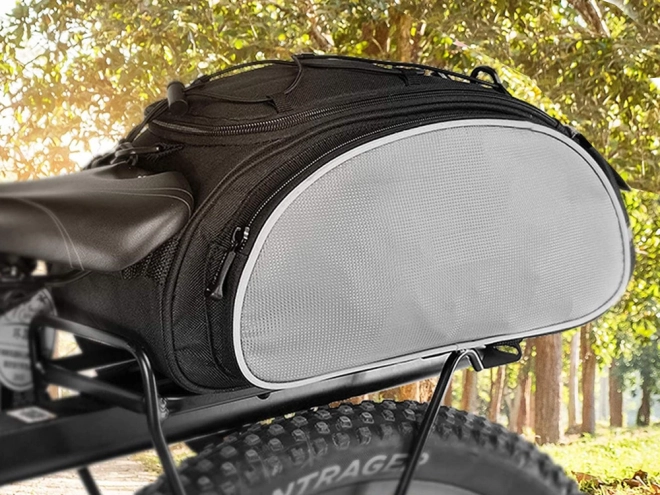 Grande sacoche cycliste pour porte-bagages