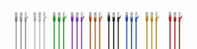 Câble de raccordement cat.6 UTP 0,5m gris