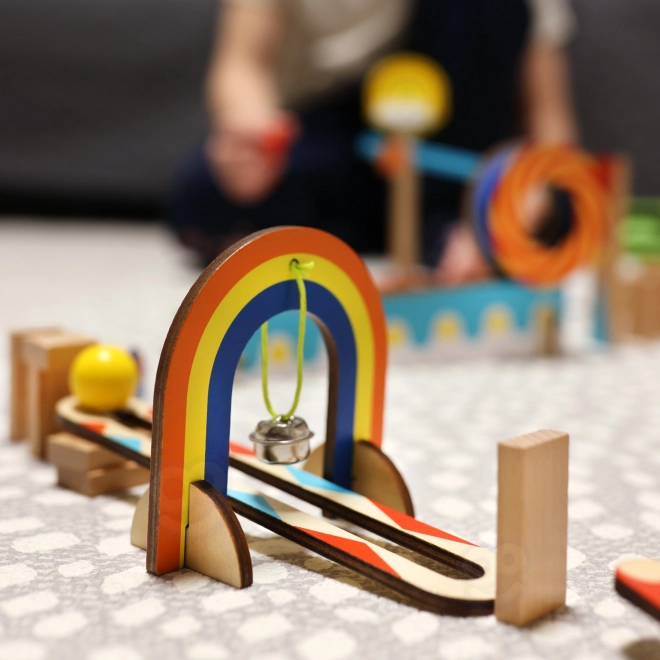 Blocs de construction en bois domino / puzzle domino Tooky Toy