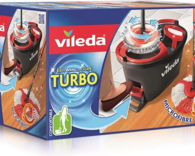 Serpillière rotative Easy Wring et Clean Turbo