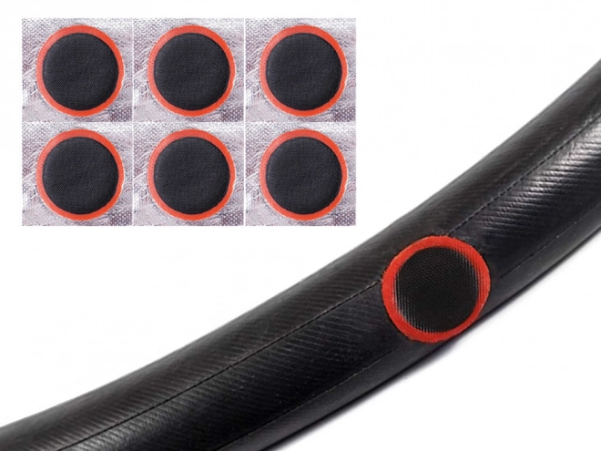 Kit de réparation de vélo avec colle pour chambre à air