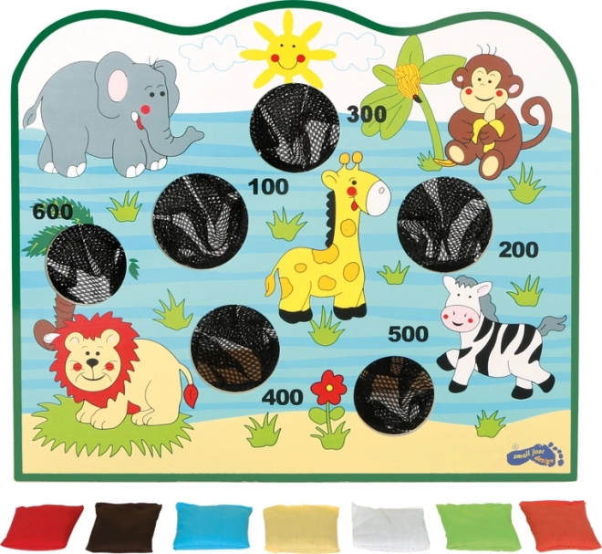 Jeu de lancer en bois Small Foot Afrique
