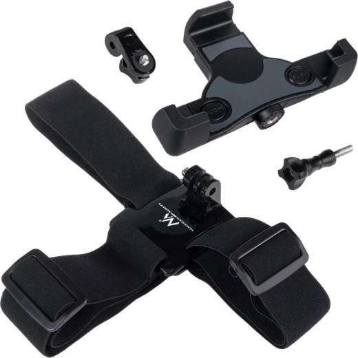 Fixation universelle pour GoPro, 1/4" et téléphone