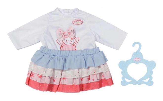 tenue bébé annabell avec une jupe pour poupées