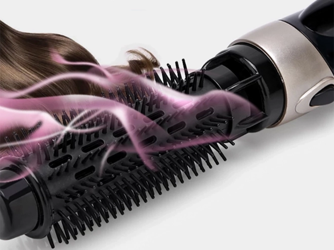 Sèche-cheveux brosse boucleur ensemble 4 en 1