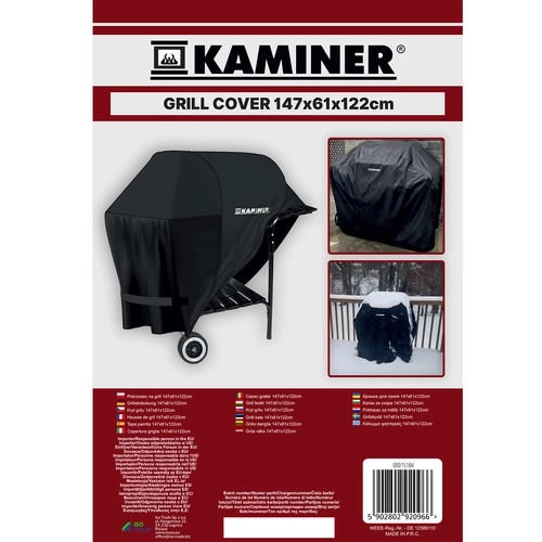 Couverture pour barbecue de jardin 147x61x122cm