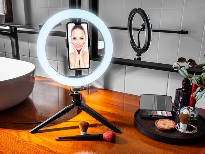 Maquillage et selfies impeccables