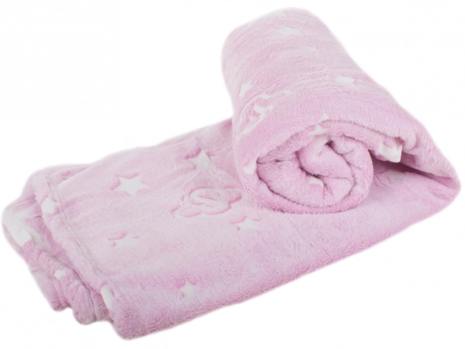 Deka avec manches polaire chaude robe de chambre néon – rose